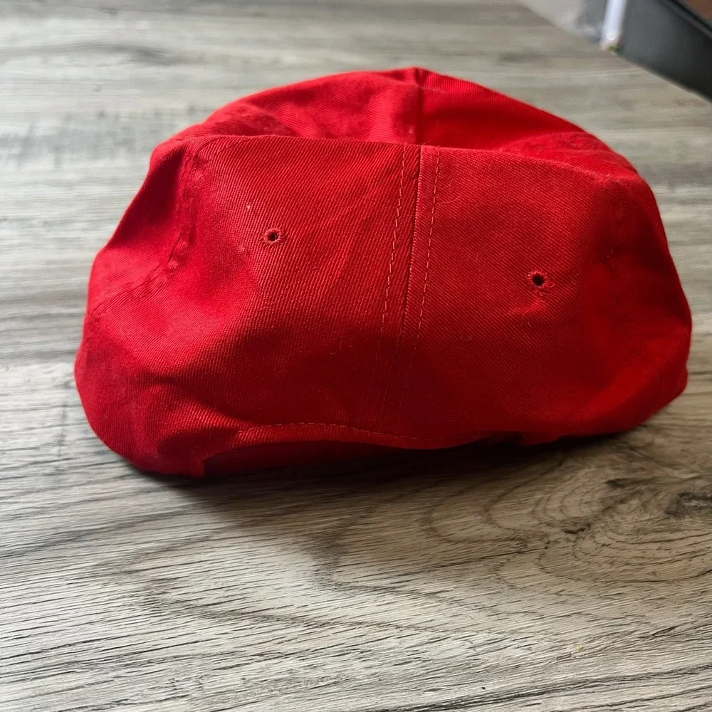 KC Snapback Hat Mens OSFA Red Butch's Bologna‎ Bash Vintage Rope Cap Promo Q7